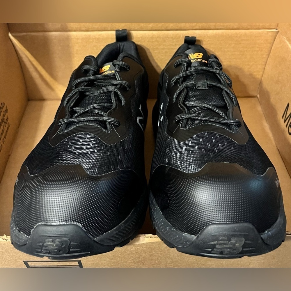 NEW- New Balance Logic Composite Toe Men's Industrial Work Shoes, Black, Size 14 - Picture 11 of 13